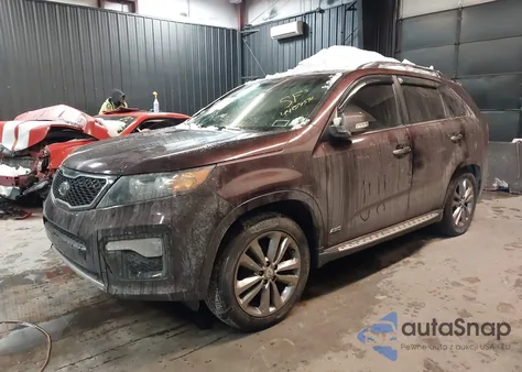 2013 Kia Sorento Sx V6 из США, поврежденный, VIN 5XYKWDA24DG369538